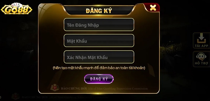 Đăng Ký Go88 Chi Tiết